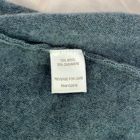 Garnet Hill Wool/Cashmere Oversized Sweater - Picture 8 of 8